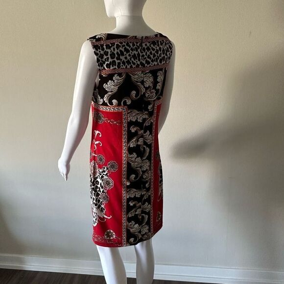 Y2K bold printed dress by AB Studio size small - Picture 9 of 10